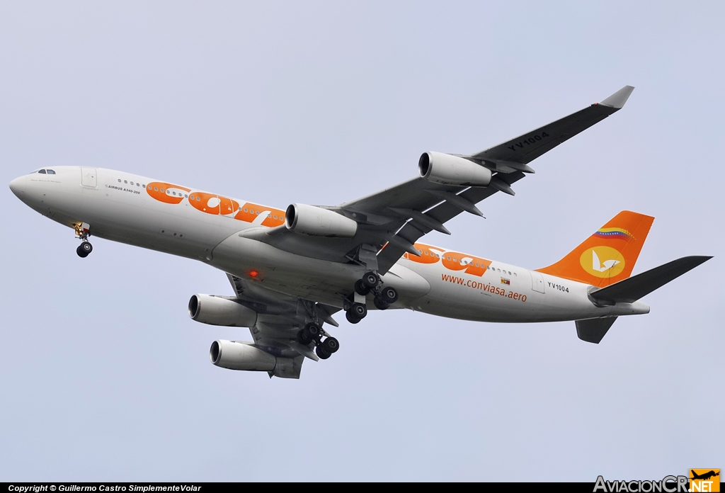YV1004 - Airbus A340-211 - Conviasa