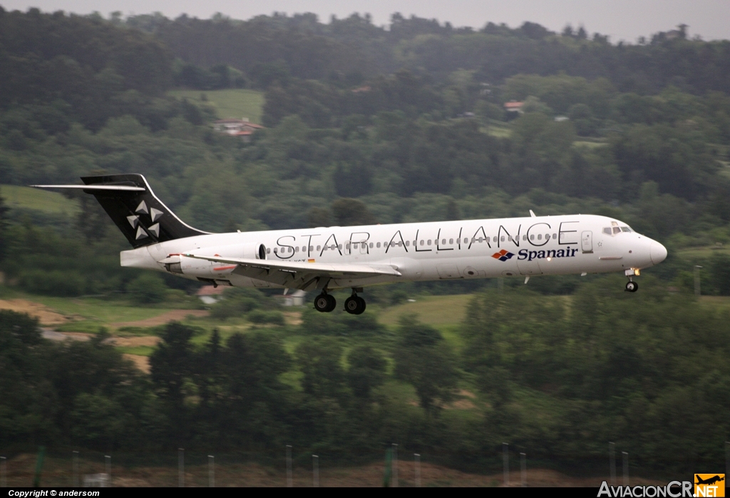 EC-KCZ - McDonnell Douglas MD-87 (DC-9-87) - Spanair