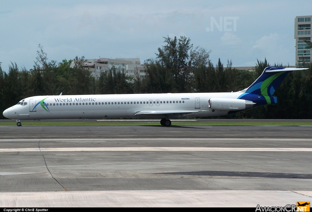 N802WA - McDonnell Douglas MD-83 (DC-9-83) - World Atlantic Airlines
