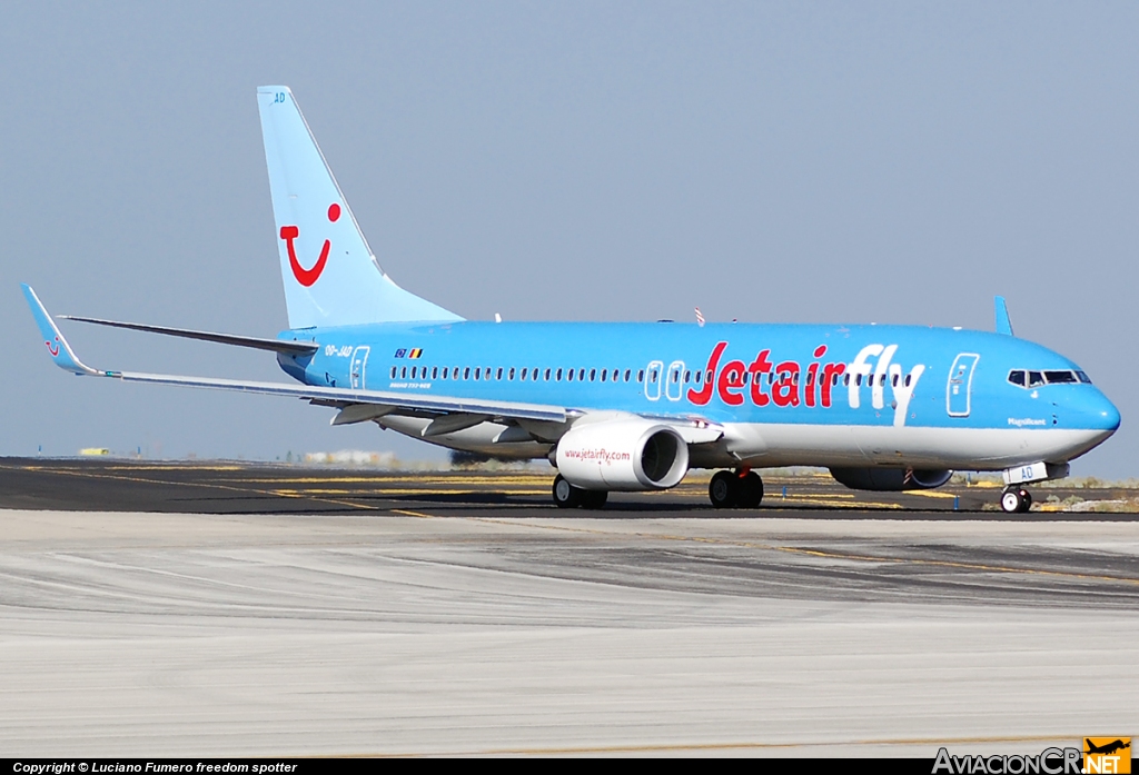 OO-JAD - Boeing 737-8K5 - Jetairfly