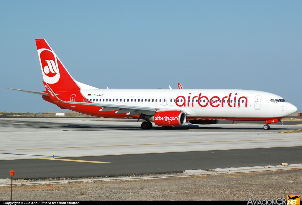 D-ABAQ - Boeing 737-86J - Air Berlin