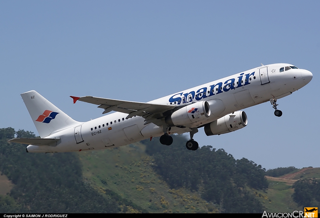 EC-IIZ - Airbus A320-232 - Spanair