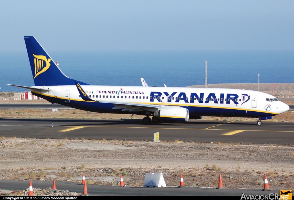 EI-DYI - Boeing 737-8AS - Ryanair