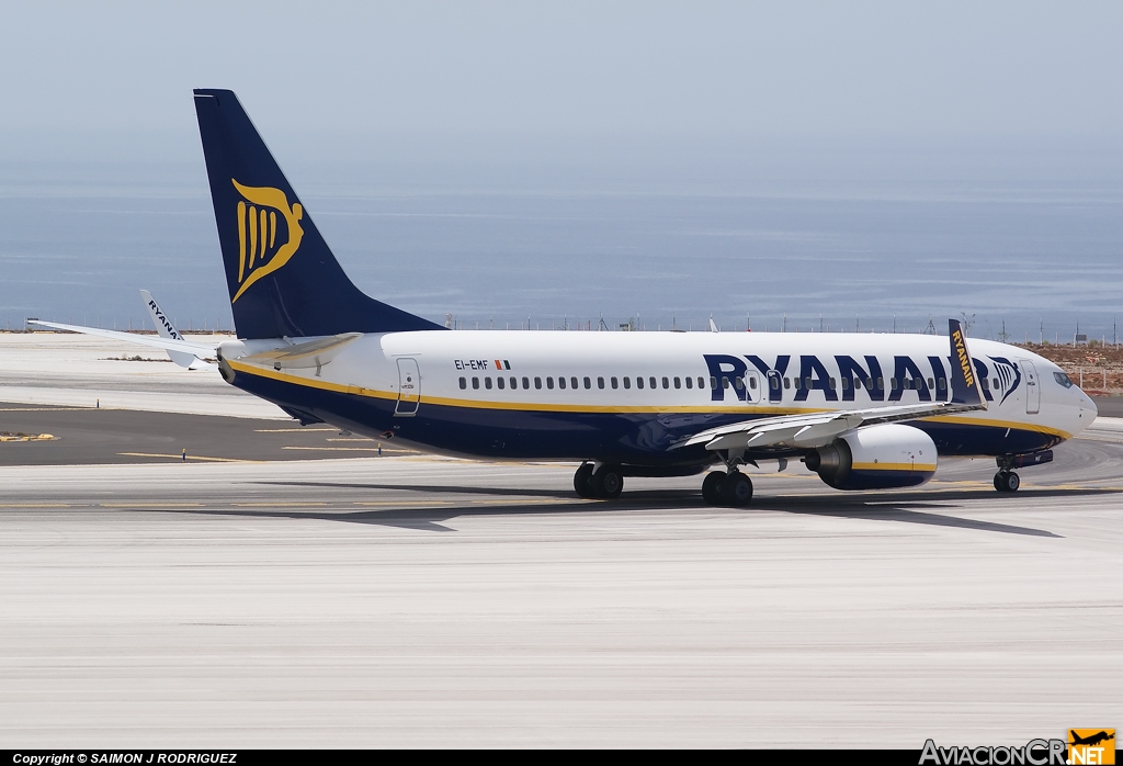 EI-EMF - Boeing 737-8AS - Ryanair