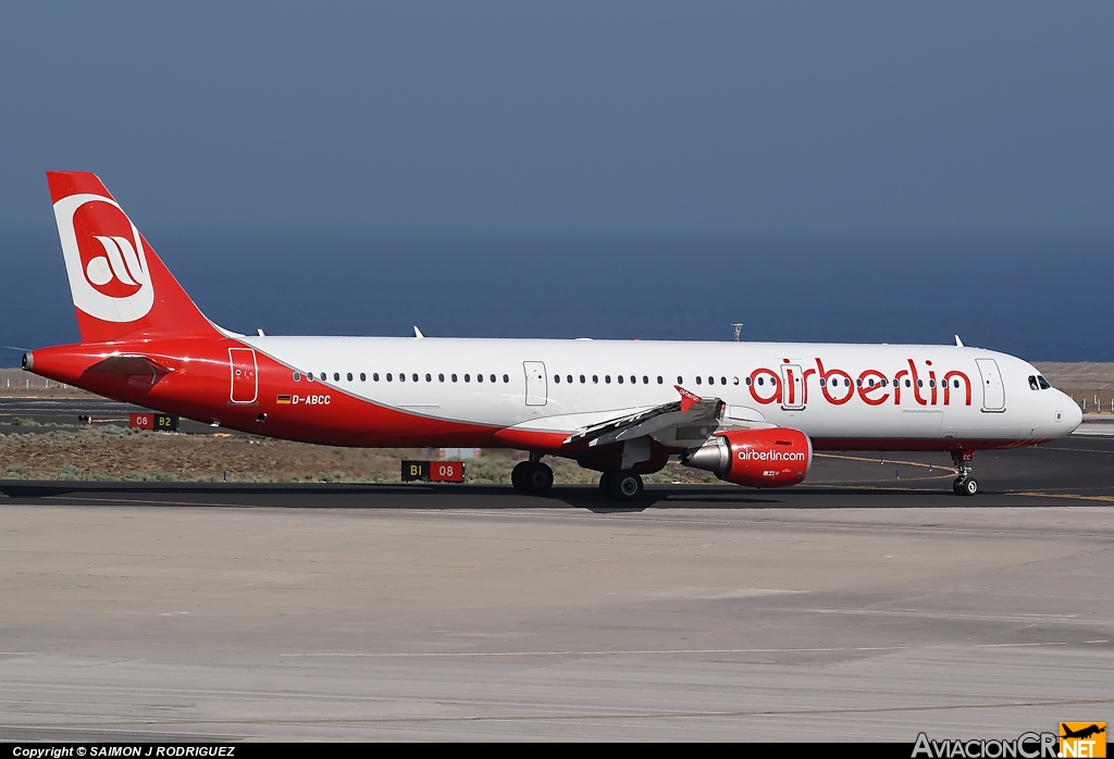 D-ABCC - Airbus A321-211 - Air Berlin