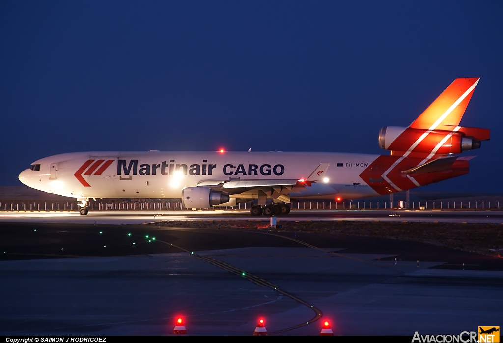 PH-MCW - McDonnell Douglas MD-11F - Martinair Cargo