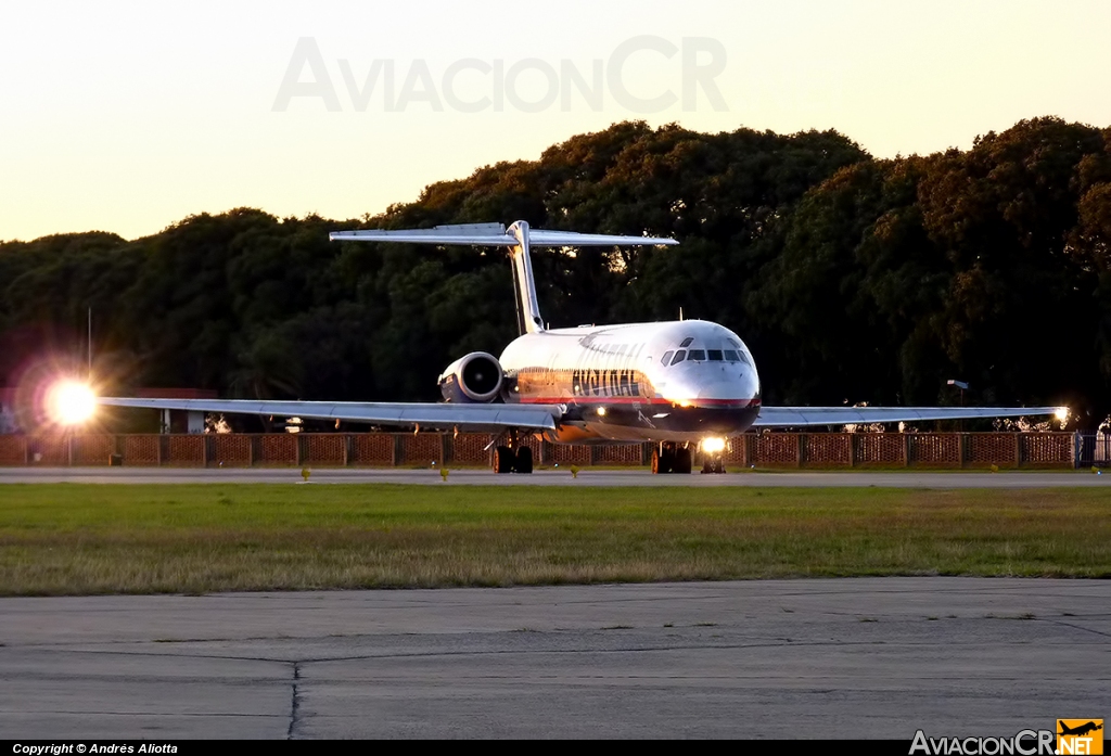 LV-BTI - McDonnell Douglas MD-88 - Austral Líneas Aéreas