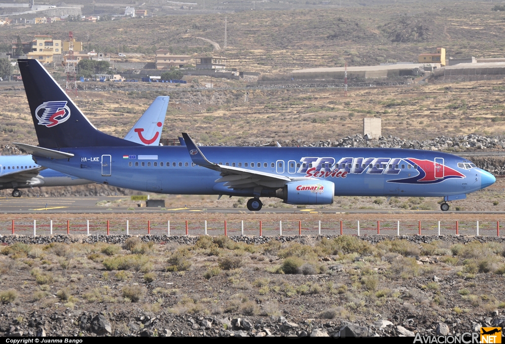 HA-LKE - Boeing 737-86Q - Travel Service