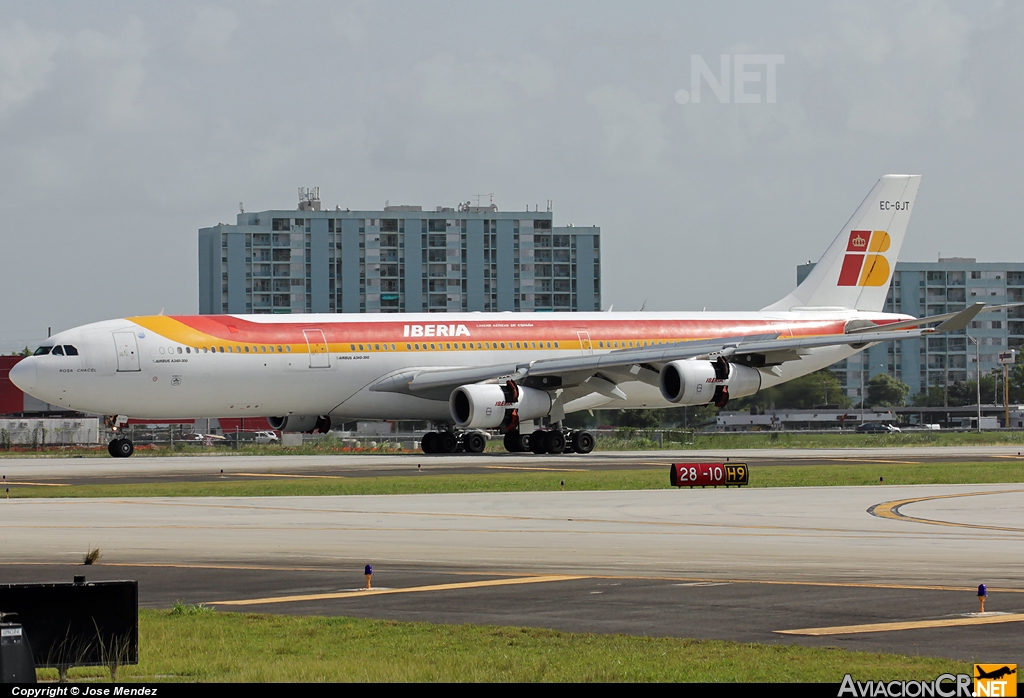 EC-GJT - Airbus A340-313X - Iberia