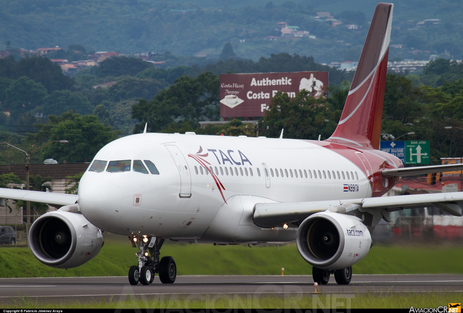 N991TA - Airbus A319-112 - TACA