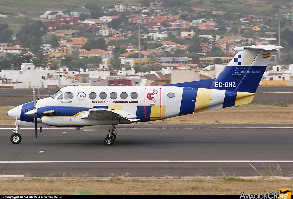 EC-GHZ - Beechcraft B200 Super King Air - Urgemer Canarias