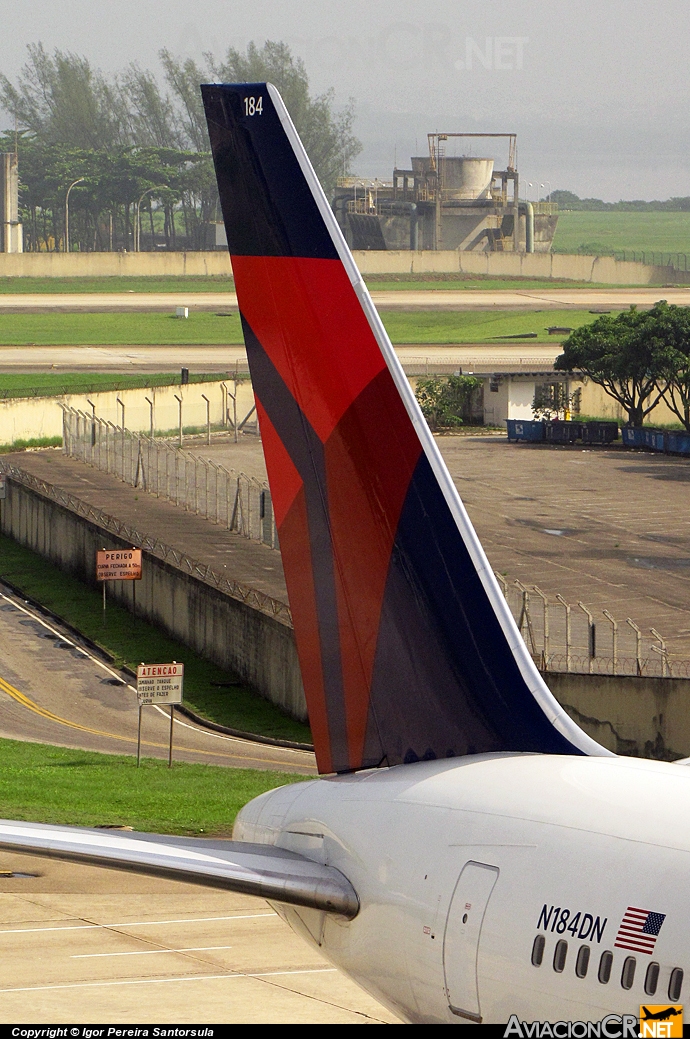 N184DN - Boeing 767-332/ER - Delta Airlines