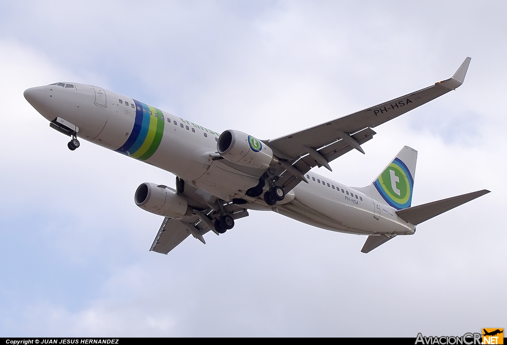 PH-HSA - Boeing 737-8K2 - Transavia Airlines