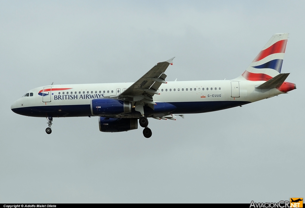 G-EUUG - Airbus A320-232 - British Airways