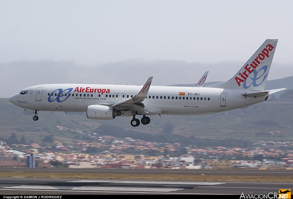 EC-JBJ - Boeing 737-85P - Air Europa