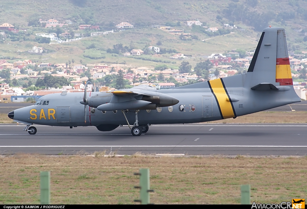 D.2-02 - Fokker F27-200MAR Friendship - Ejercito del Aire Español