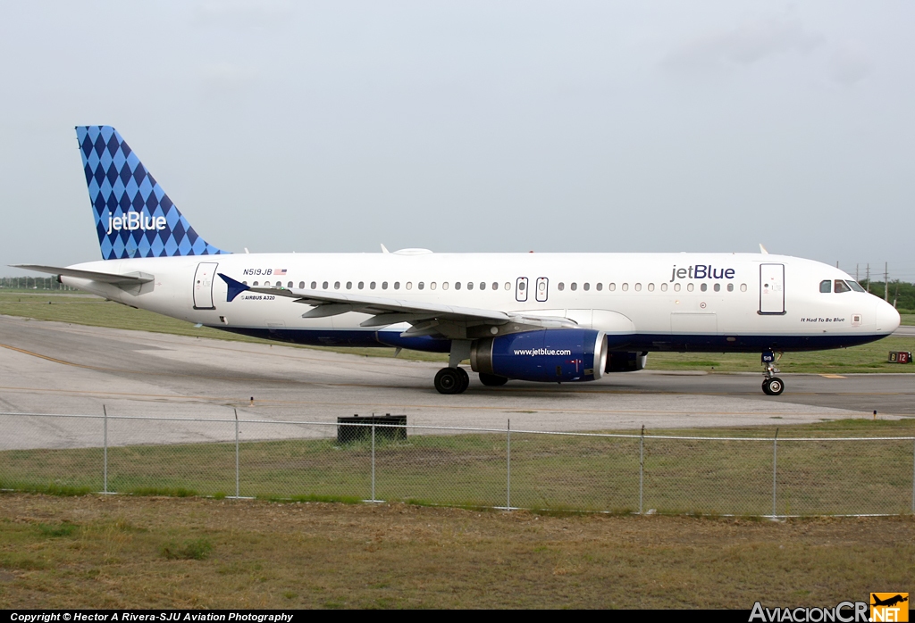 N519JB - Airbus A320-232 - Jet Blue