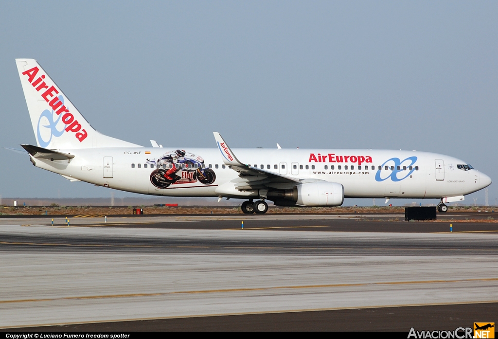 EC-JNF - Boeing 737-85P - Air Europa