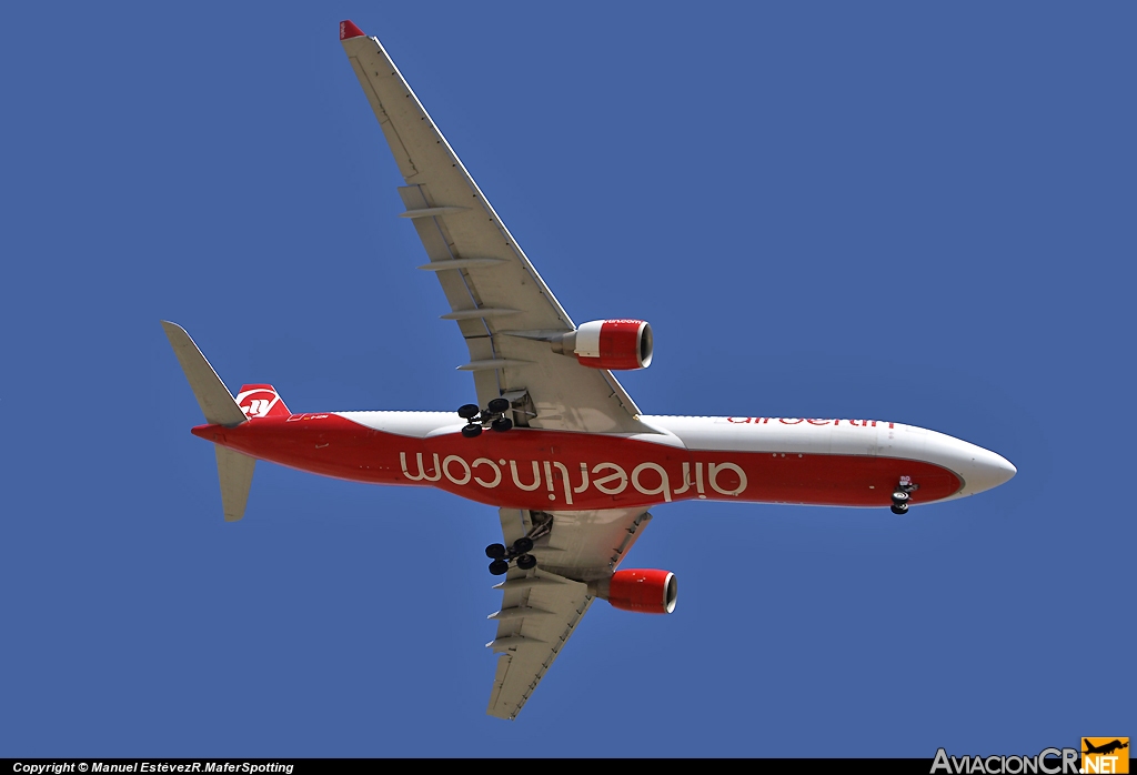 D-AERK - Airbus A330-322 - Air Berlin