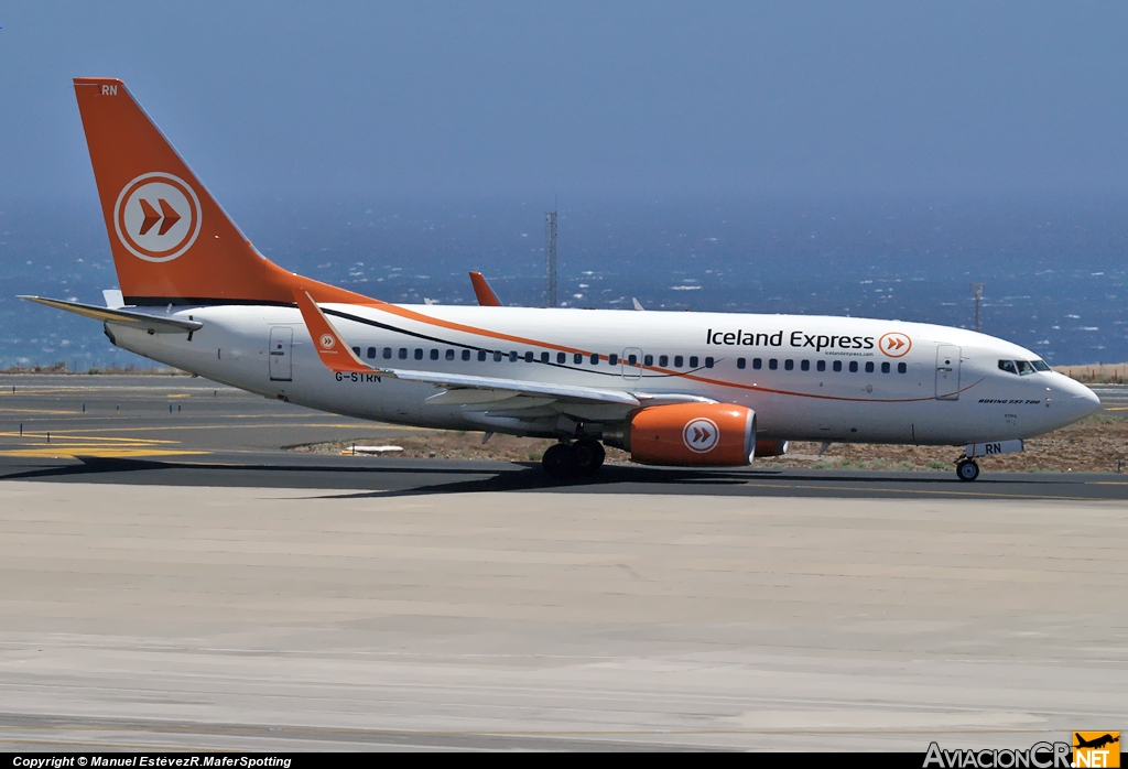 G-STRN - Boeing 737-7L9 - Iceland Express