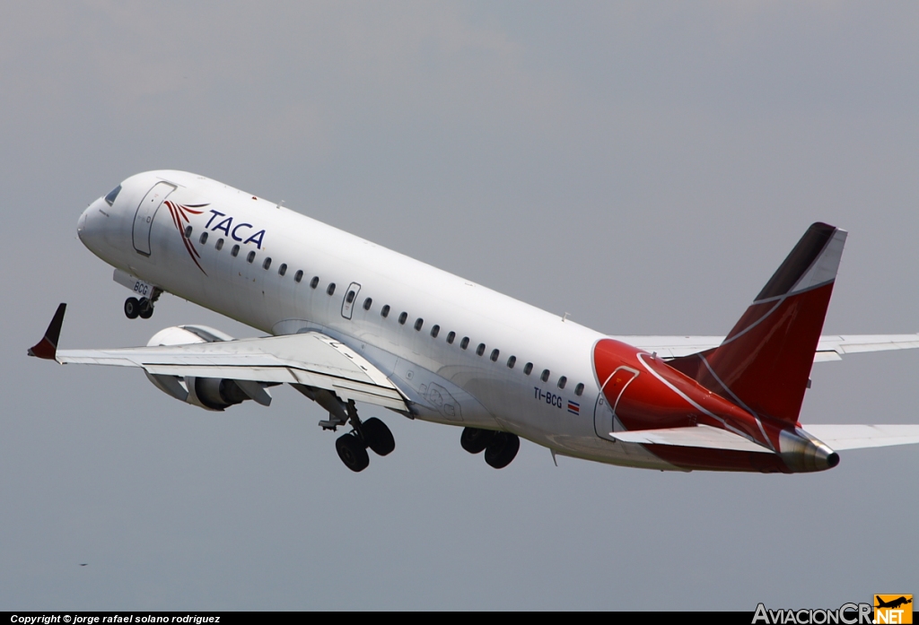 TI-BCG - Embraer 190-100IGW - TACA International Airlines