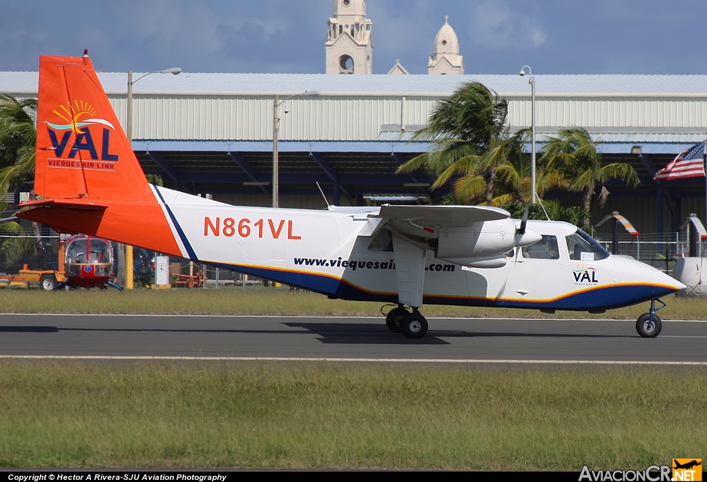 N861VL - Britten-Norman BN-2B-26 Islander - Vieques Air Link