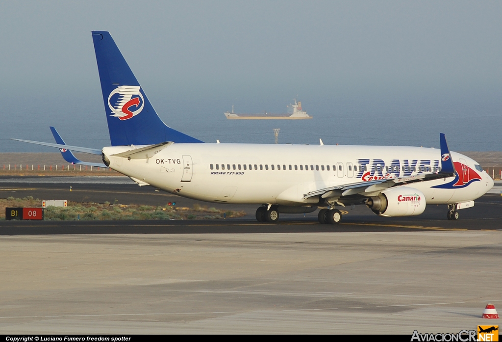OK-TVG - Boeing 737-8Q8 - Travel Service