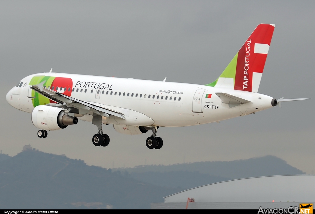 CS-TTF - Airbus A319-111 - TAP Air Portugal