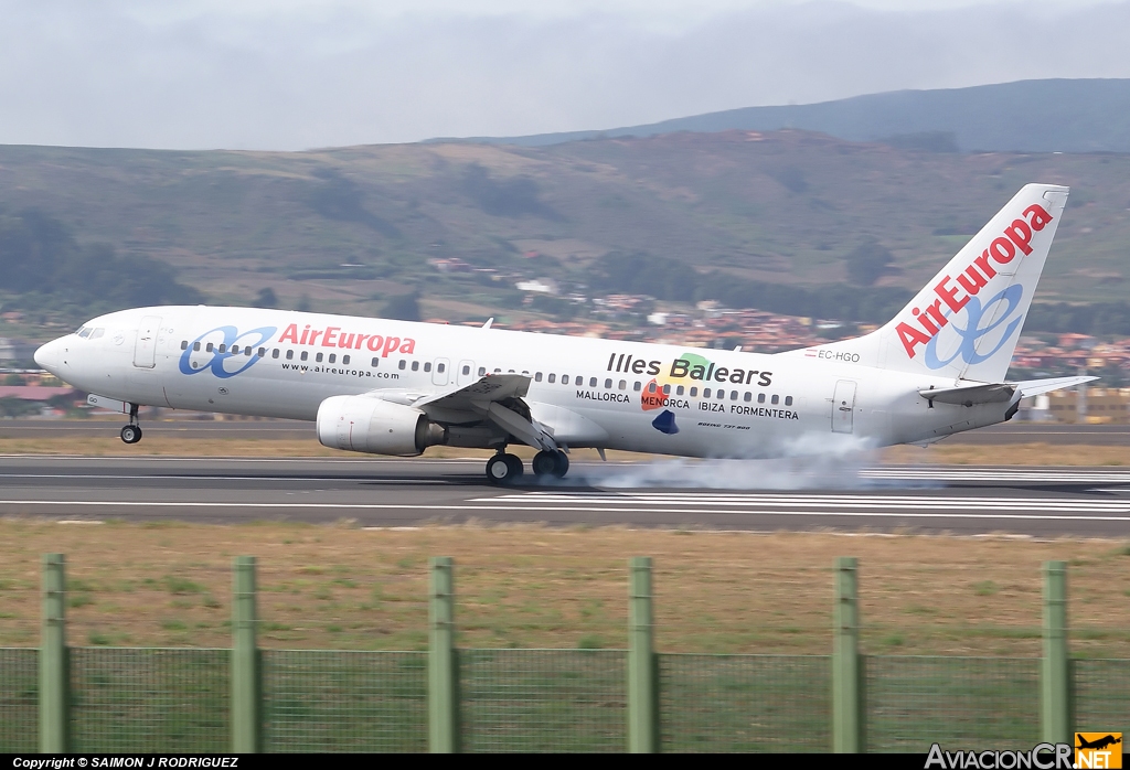 EC-HGO - Boeing 737-85P - Air Europa