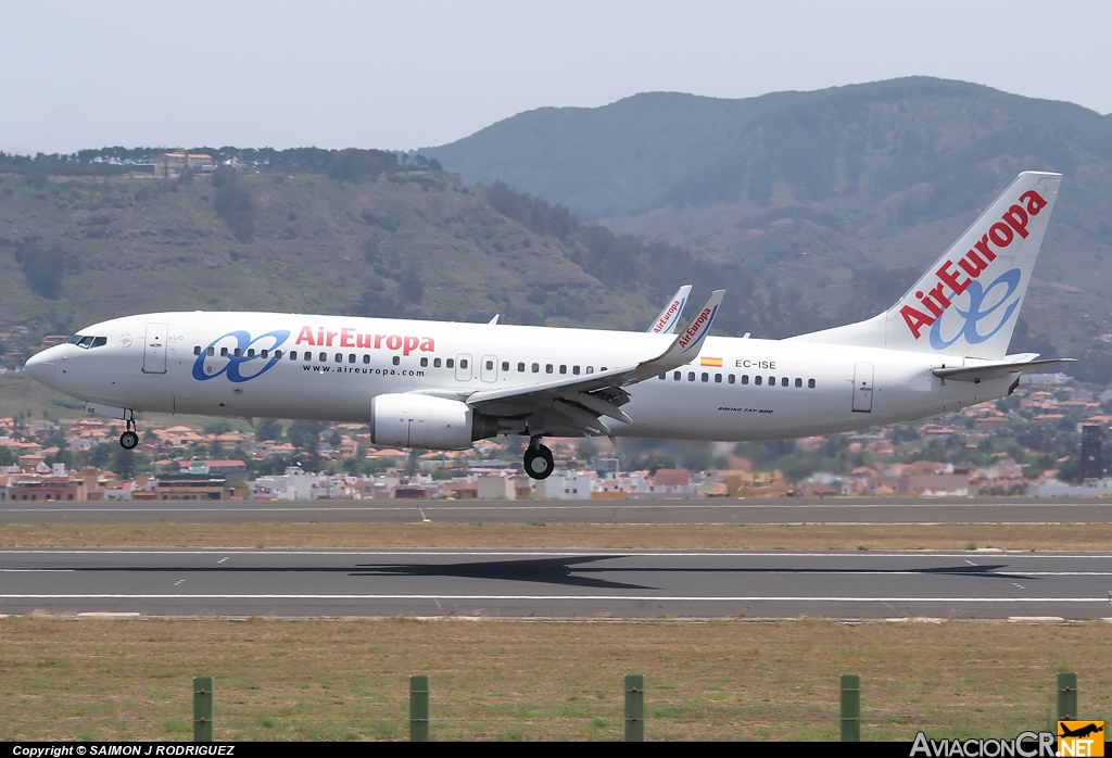 EC-ISE - Boeing 737-86Q - Air Europa