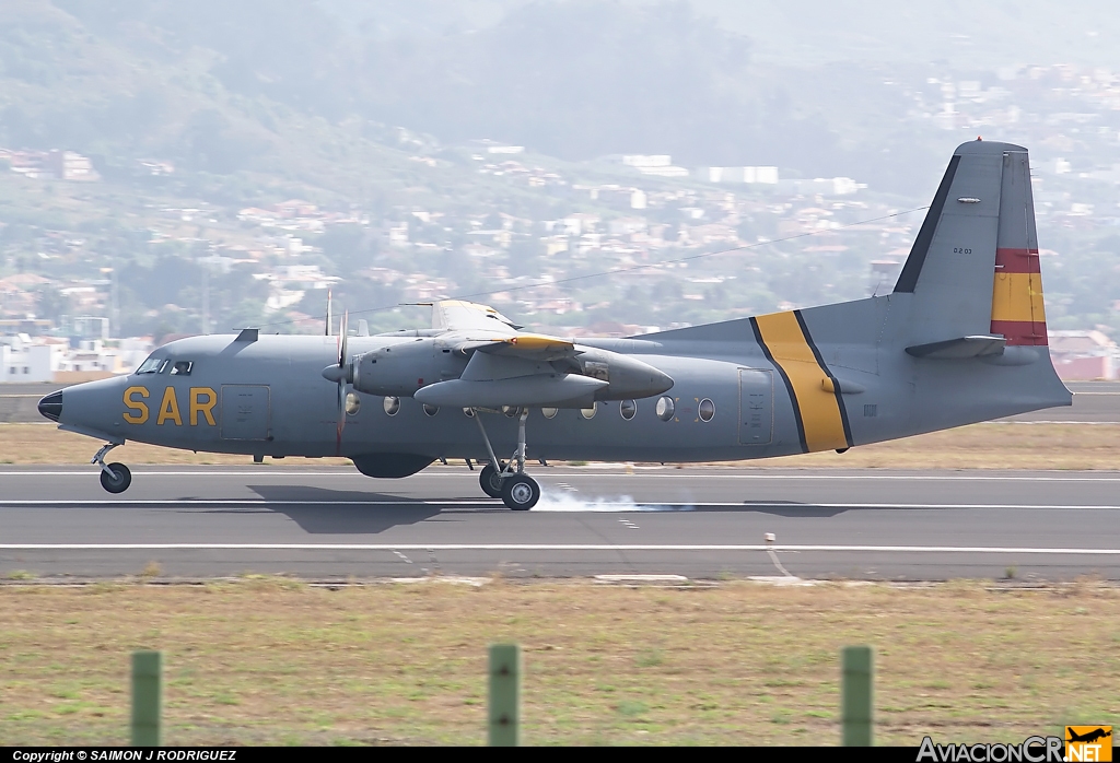 D.2-03 - Fokker F-27-200MAR Maritime - Fuerza Aérea Espanola