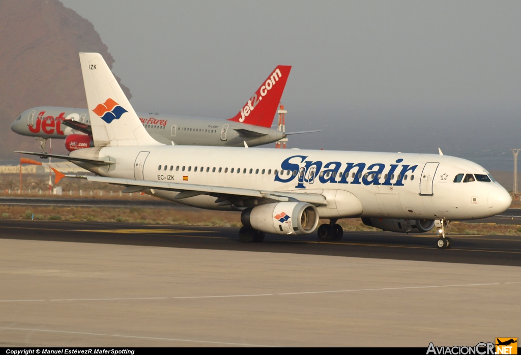 EC-IZK - Airbus A320-232 - Spanair