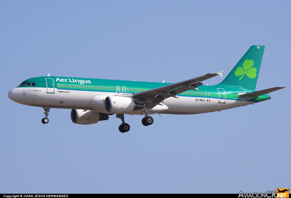 EI-DVJ - Airbus A320-214 - Aer Lingus