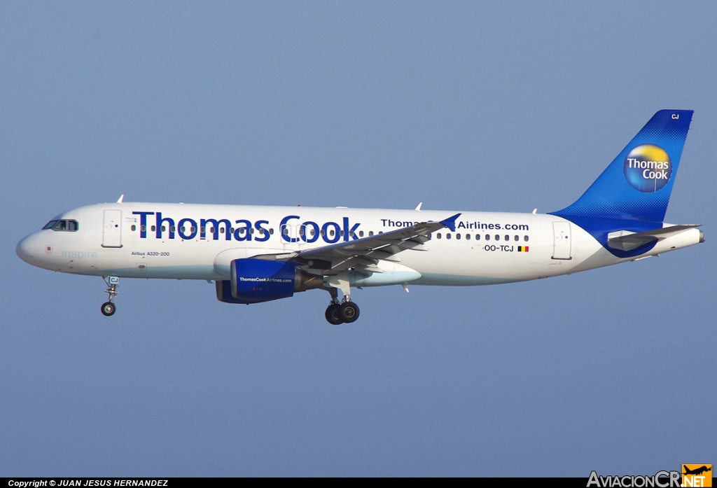 OO-TCJ - Airbus A320-214 - Thomas Cook Airlines