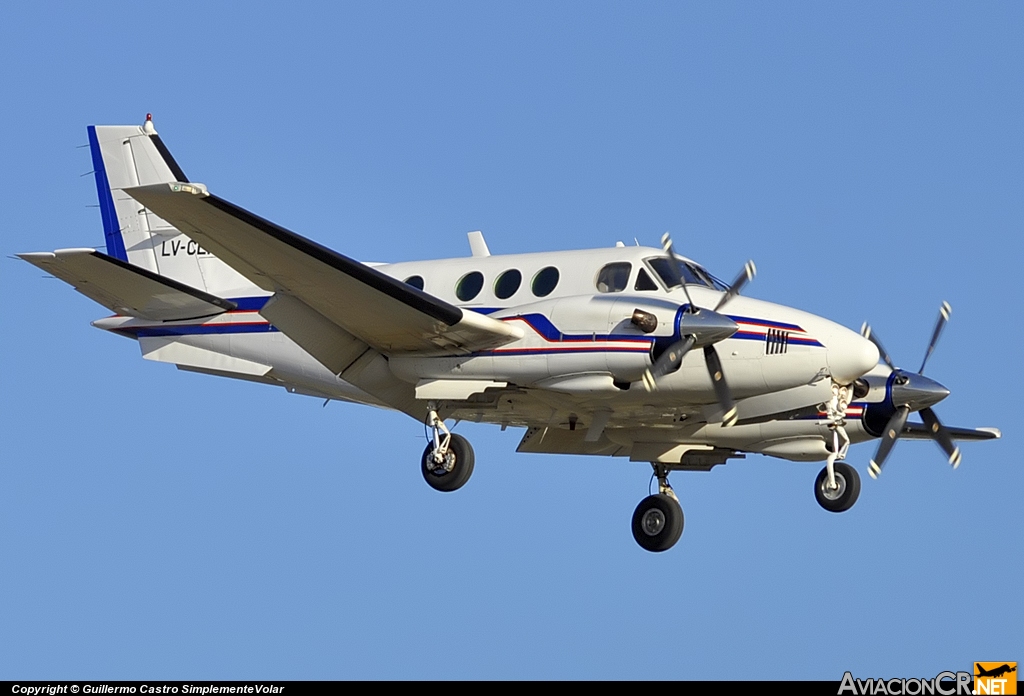 LV-CLR - Beechcraft B90 King Air - Privado