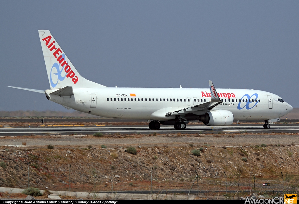 EC-IDA - Boeing 737-86Q - Air Europa