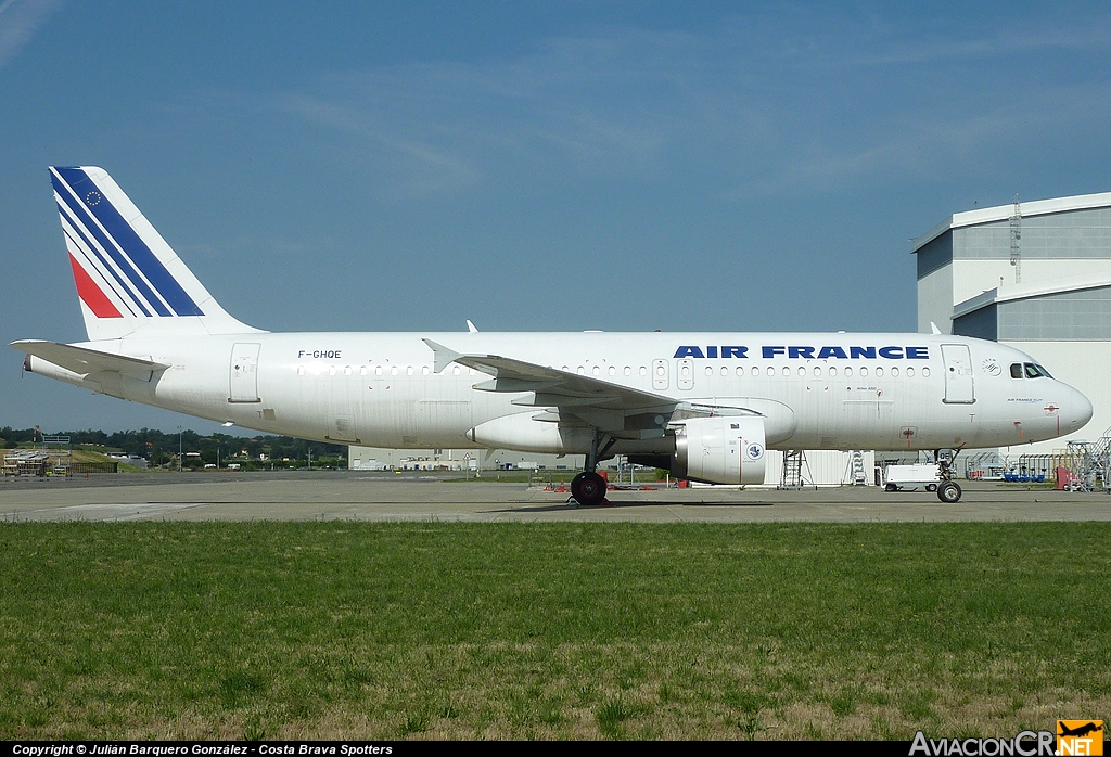 F-GHQE - Airbus A320-211 - Air France