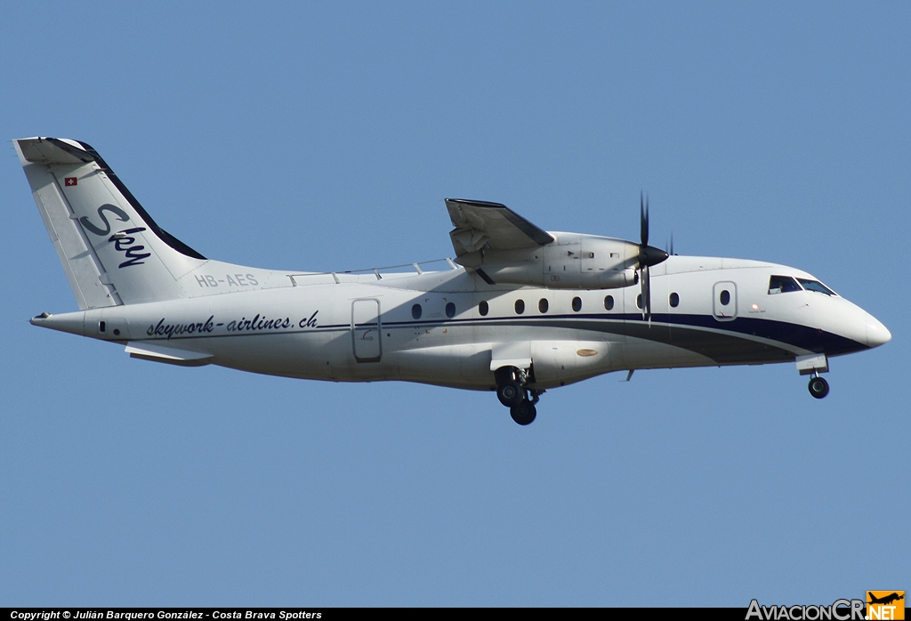 HB-AES - Dornier Do-328-110 - Sky Work