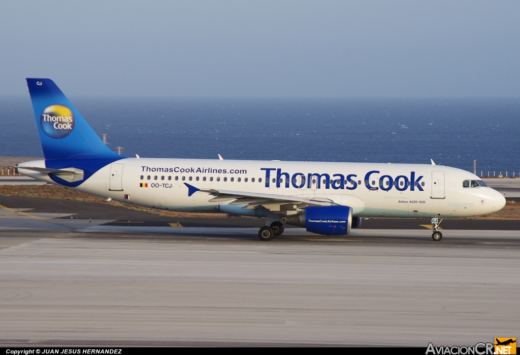 OO-TCJ - Airbus A320-214 - Thomas Cook Airlines