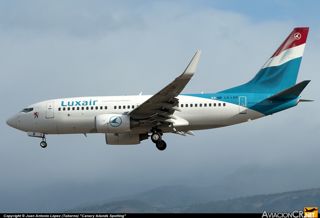 LX-LGR - Boeing 737-7C9 - Luxair
