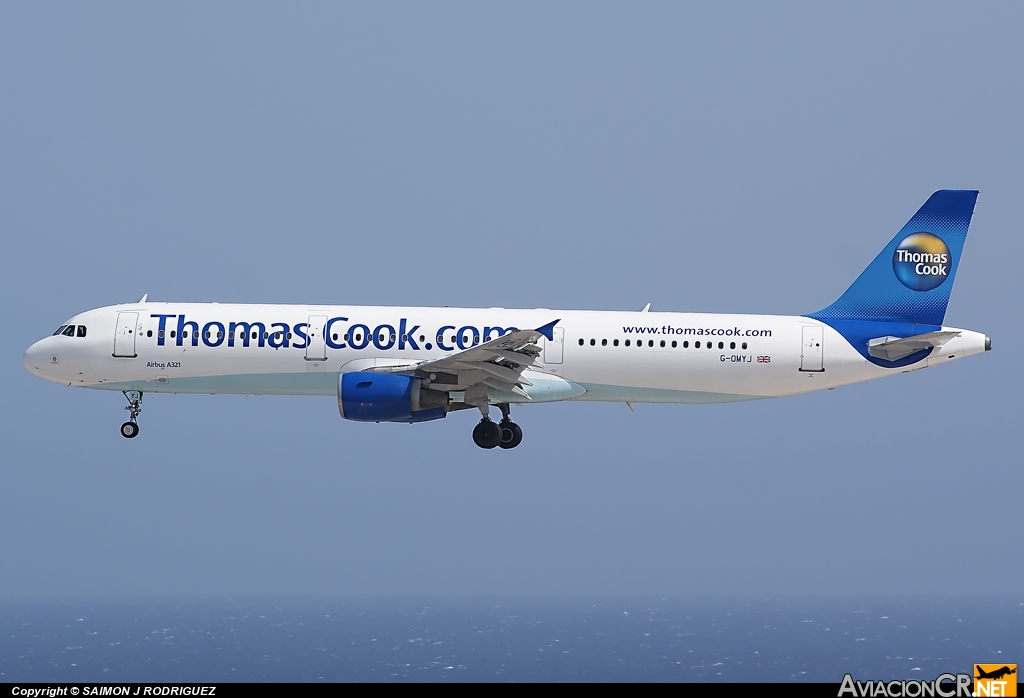 G-OMYJ - Airbus A321-211 - Thomas Cook Airlines