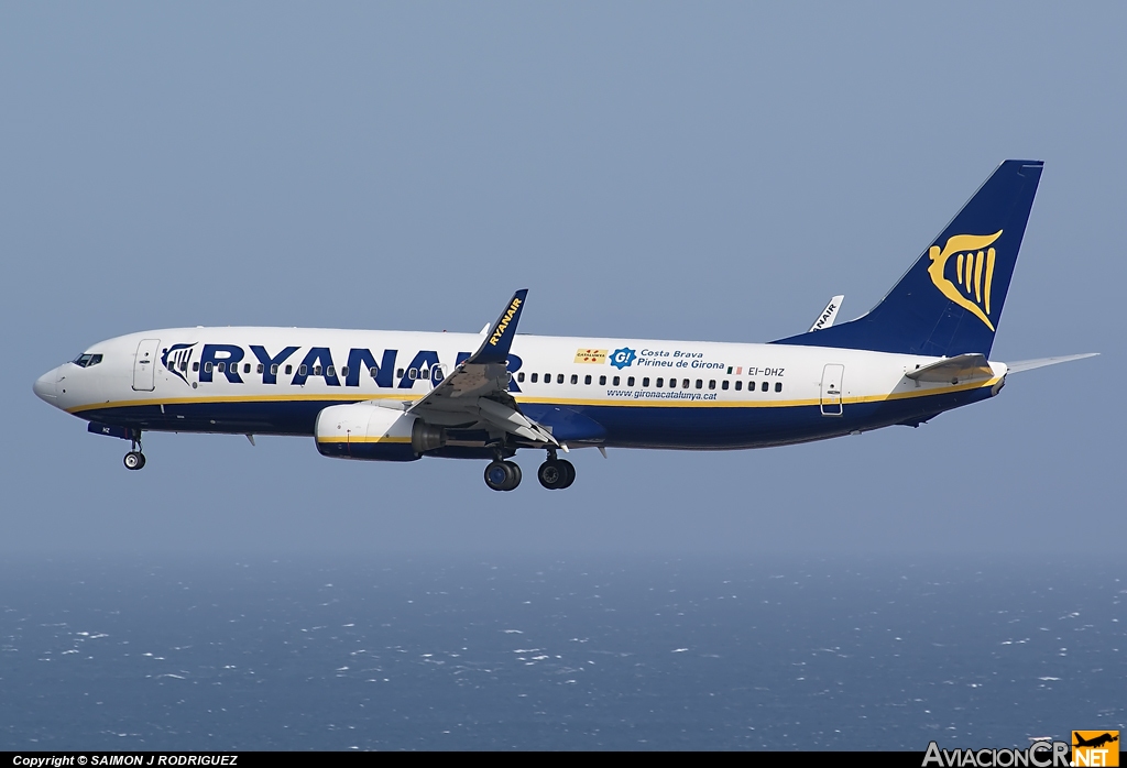 EI-DHZ - Boeing 737-8AS - Ryanair