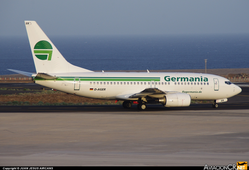 D-AGER - Boeing 737-75B - Air Berlin