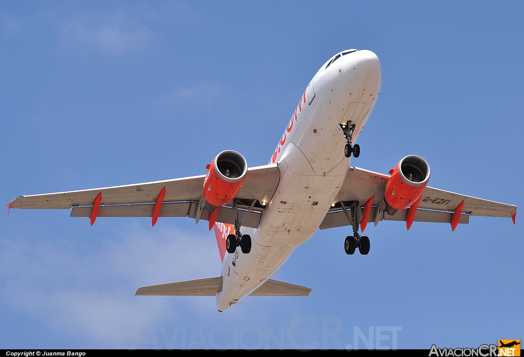 G-EZFI - Airbus A319-111 - EasyJet Airline