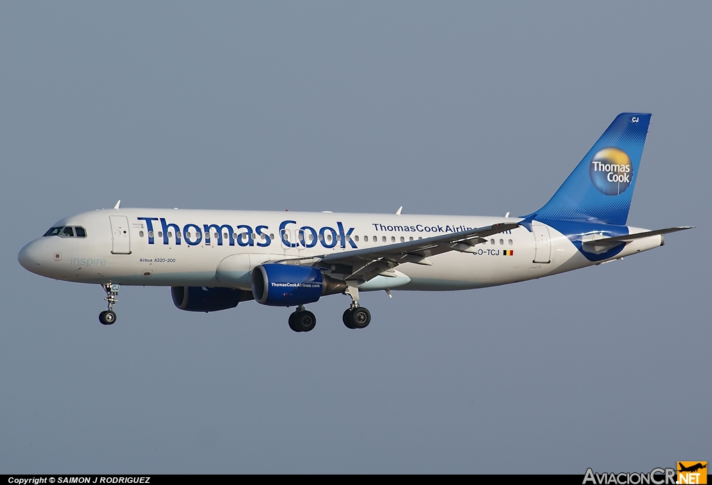 OO-TCJ - Airbus A320-214 - Thomas Cook Airlines