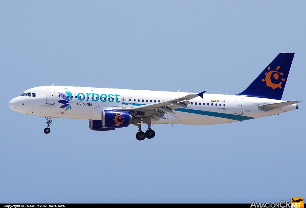 EC-INZ - Airbus A320-214 - IBERWORLD