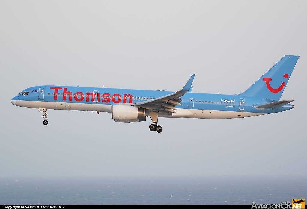 G-OOBA - Boeing B757-26N - Thomsonfly