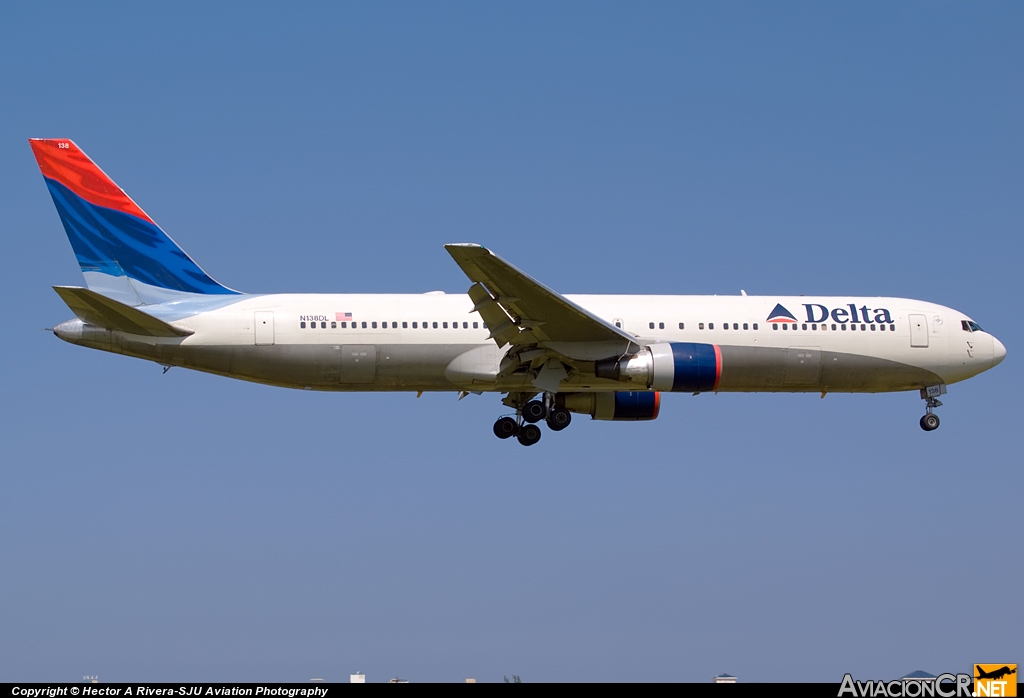 N138DL - Boeing 767-332 - Delta Air Lines