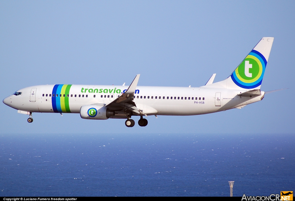 PH-HSB - Boeing 737-8K2 - Transavia Airlines