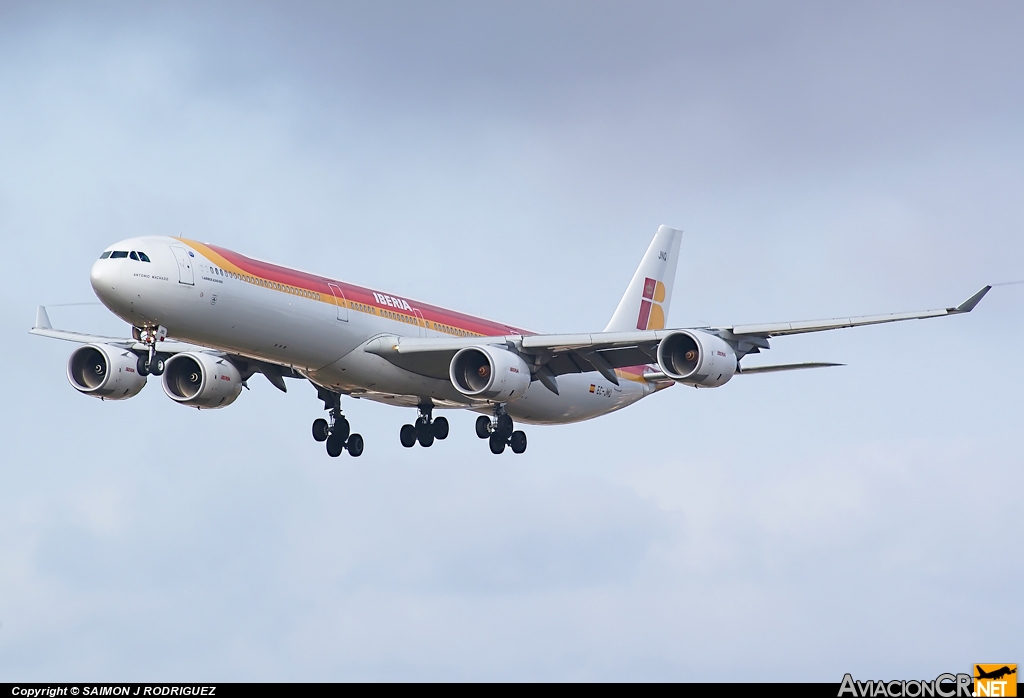 EC-JNQ - Airbus A340-642 - Iberia